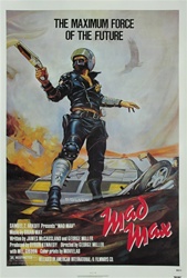 Mad Max Original US One Sheet
Vintage Movie Poster