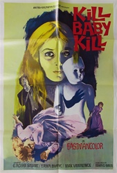 Kill Baby Kill Original US One Sheet
Vintage Movie Poster