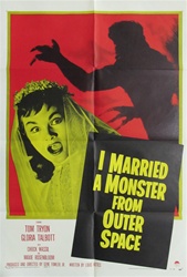 I Married A Monster From Outer Space Original US One Sheet
Vintage Movie Poster