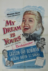 My Dream Is Yours Original US One Sheet
Vintage Movie Poster
Doris Day