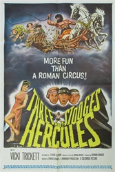 Three Stooges Meet Hercules Original US One Sheet
Vintage Movie Poster