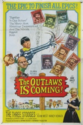 Three Stooges The Outlaws Is Coming Original US One Sheet
Vintage Movie Poster