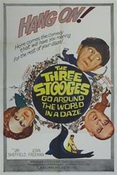 Three Stooges Around The World In A Daze Original US One Sheet
Vintage Movie Poster