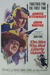 The Man Who Shot Liberty Valance Original US One Sheet
Vintage Movie Poster