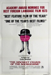 The Discreet Charm Of The Bourgeoisie Original US One Sheet
Vintage Movie Poster
Bunuel