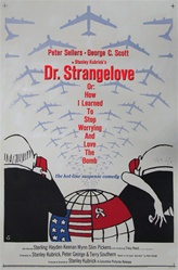 Dr. Strangelove Original US One Sheet
Vintage Movie Poster
Stanley Kubrick