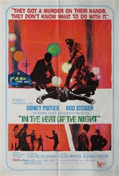 In The Heat Of The Night Original US One Sheet
Vintage Movie Poster
Sidney Poitier