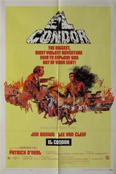 El Condor Original US One Sheet
Vintage Movie Poster
Jim Brown