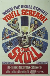 The Skull Original US One Sheet
Vintage Movie Poster
Peter Cushing