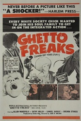 Ghetto Freaks US Original One Sheet
Vintage Movie Poster