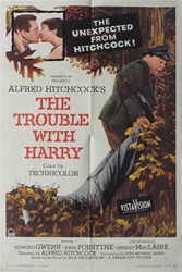 The Trouble With Harry Original US One Sheet
Vintage Movie Poster
Alfred Hitchcock
