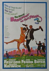Barefoot In The Park Original US One Sheet
Vintage Movie Poster
Jane Fonda