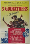 3 Godfathers Original US One Sheet
Vintage Movie Poster
John Wayne