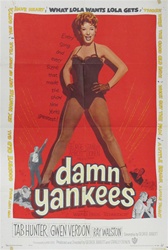 Damn Yankees Original US One Sheet
Vintage Movie Poster
Gwen Verdon