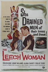 Leech Woman Original US One Sheet
Vintage Movie Poster