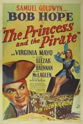 The Princess And The Pirate Original US One Sheet
Vintage Movie Poster
Virginia Mayo