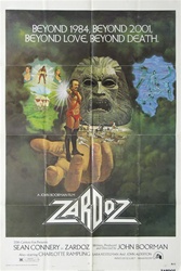 Zardoz Original US One Sheet
Vintage Movie Poster
Sean Connery