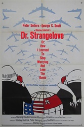Dr. Strangelove Original US One Sheet
Vintage Movie Poster
Stanley Kubrick