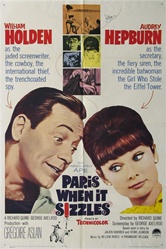 Paris When It Sizzles Original US One Sheet
Vintage Movie Poster
Audrey Hepburn