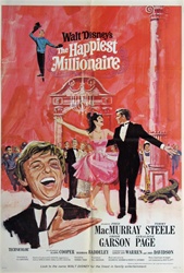 The Happiest Millionaire US Original One Sheet
Vintage Movie Poster
Disney