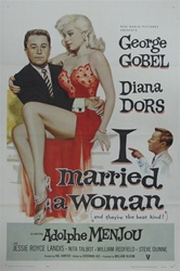 I Married A Woman US Original One Sheet
Vintage Movie Poster
Diana Dors