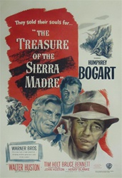 The Treasure of the Sierra Madre Original US One Sheet
Vintage Movie Poster
Humphrey Bogart
