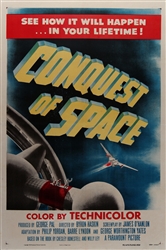 Conquest Of Space Original US One Sheet
Vintage Movie Poster