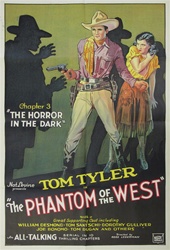 The Phantom of the West Original US One Sheet
Vintage Movie Poster