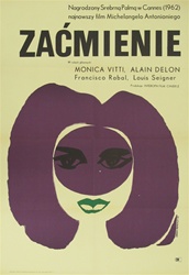 Polish Movie Poster L' Eclisse
Vintage Movie Poster
Monica Vitti