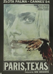 Polish Movie Poster Paris, Texas
Vintage Movie Poster
Wim Wenders