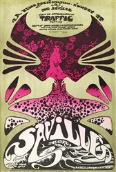 Traffic And John Mayall Original Concert Poster
Vintage Rock Poster
Saville Theater
Brian Epstein