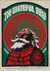 The Grateful Dead Original Avalon Concert Poster
Original Concert Poster
Rock Poster
Avalon Ballroom
Victor Moscoso