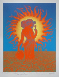 Summer Of Love Original Signed Silkscreen