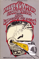 The Jeff Beck Group And Aynsley Dunbar Original Concert Postcard
Vintage Rock Concert Postcard
Fillmore West
Randy Tuten