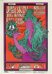 Jim Kweskin Jug Band And Big Brother And The Holding Company Original Concert Poster
Avalon Ballroom
Stanley Mouse
Alton Kelley