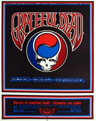 Grateful Dead Original Concert Poster
Vintage Concert Poster From Cornell