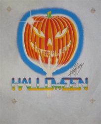 Grateful Dead Halloween Pellon
Original Concert Poster
Rock Poster
Stanley Mouse  Alton Kelley