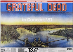 Grateful Dead Original German Concert Poster
Vintage Rock Poster
Dead Set