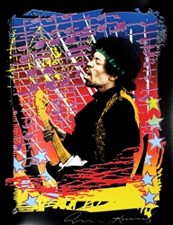 Jimi Hendrix Limited Edition Silkscreen
Vintage Rock Poster
Jim Evans
Robert Knight