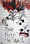 Pink Floyd The Wall Poster
Vintage Rock Concert Poster