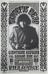 Grateful Dead And Lightning Hopkins Original Concert Poster
Vintage Rock Concert Poster
Jerry Garcia