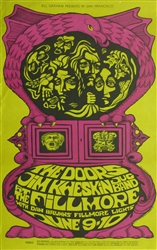 The Doors And Jim Kweskin Original Concert Poster
Original Concert Postcard From The Fillmore
Bonnie MacLean