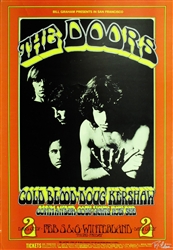 The Doors And Cold Blood Original Concert Poster
Vintage Rock Concert Poster
Winterland