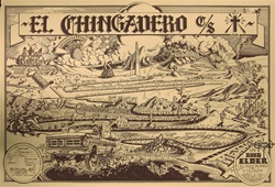 El Chingadero Original Concert Poster