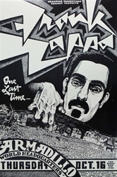 Frank Zappa Original Concert Poster