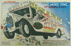 One More Time Old and in the Way Original Concert Poster