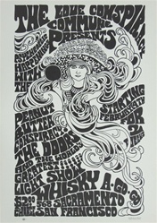 The Doors and Peanut Butter Conspiracy: Love Conspiracy Commune Original Concert Poster