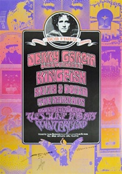 Jerry Garcia Original Concert Poster
