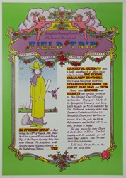 Grateful Dead Field Trip Original Concert Poster