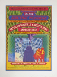 Buffalo Springfield/Grateful Dead Original Limited Edition Lithograph
Shrine Auditorium
Jon Van Hamersveld